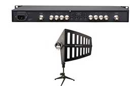 Wireless microphone antenna systems